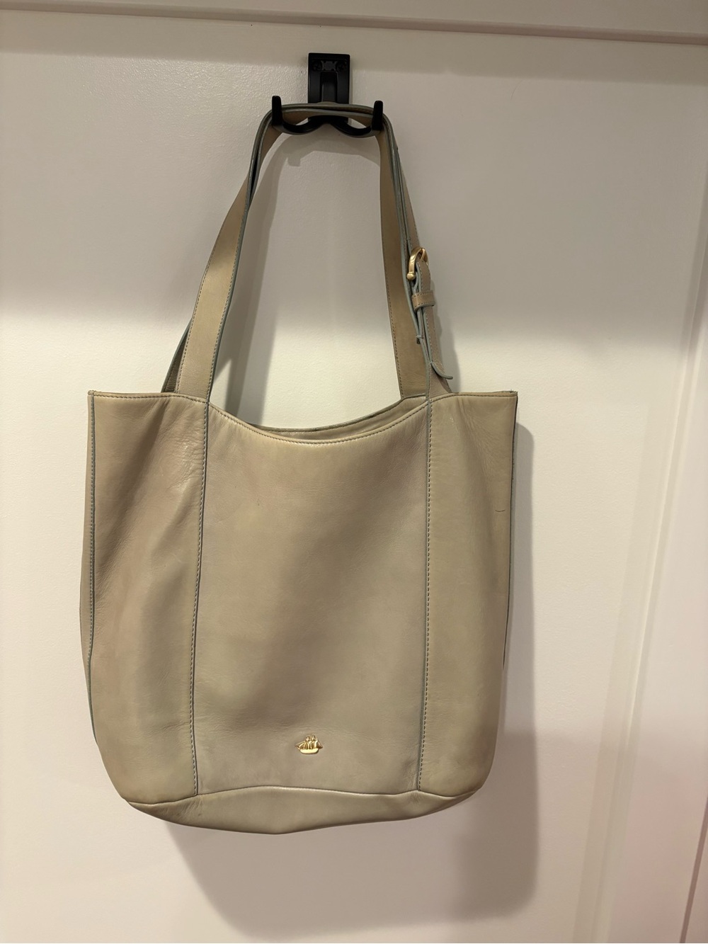 Brahmin Brayden Tote in light grey